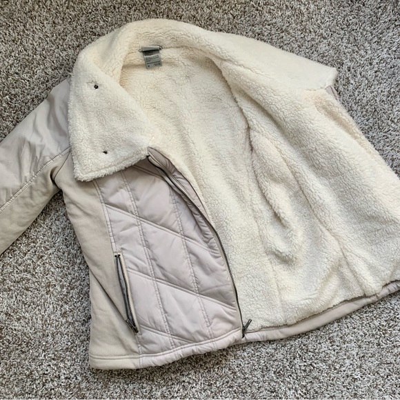 AVALANCHE Champagne Silver Winter Coat - Picture 2 of 5